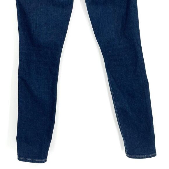 Madewell 10"‎ High Riser Skinny Skinny Jeans F4684 Dark Wash Stretch Women 25 - Picture 10 of 15
